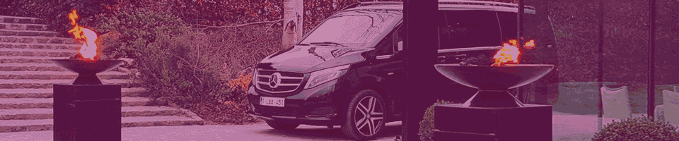 Vervoerwagen van Luchthavenvervoer Kevin